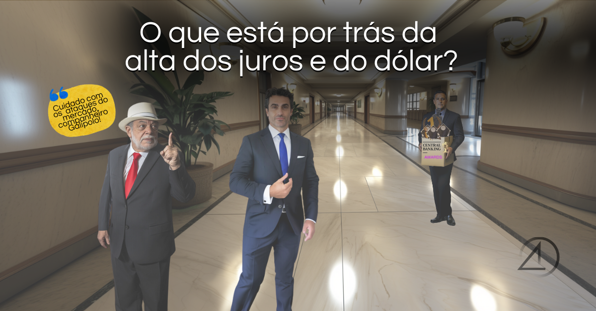 Imagem ilustrando uma conversa entre Lula e Gabriel Galípolo sobre a saída de Roberto Campos Neto do Banco Central